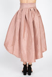 Taffeta High-low Skirt