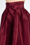 Taffeta High-low Skirt