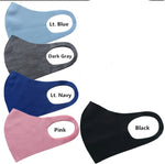 5 pack Reusable Face Mask, Adult, Unisex, One-Size, Stretchy,  Comfortable Fit