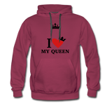 Valentine’s Men’s Premium Hoodie - burgundy