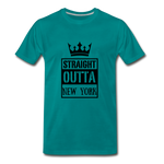 Customized Men's Premium T-Shirt - teal