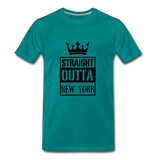 Customized Men's Premium T-Shirt - teal