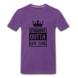 Customized Men's Premium T-Shirt - purple